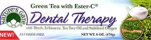 Dental Therapy Green Tea w/Ester-C 6 oz from NATURE'S GATE