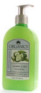 Organic Creamy Shave Gel Cucumber Mint 8.5 oz from NATURE'S GATE
