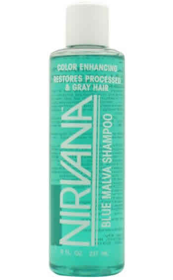 Shampoo Blue Malva 8 fl oz from NIRVANA NATURAL HAIR CARE