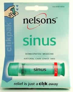 Sinus Clikpak 84 pillules from NELSON HOMEOPATHICS