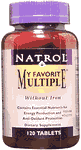 My Favorite Multiple No Iron 120 tabs from NATROL