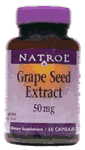 Grapeseed Extract 50mg 60 caps from NATROL