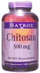 Chitosan 500mg 180 caps from NATROL