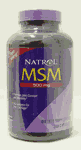 MSM 500mg 200 caps from NATROL
