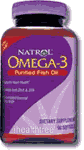 NATROL: Omega-3 1000mg 150 softgels