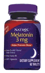 Melatonin 3mg 160 tabs from NATROL