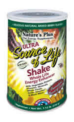 Natures Plus: Ultra Source of Life with Lutein Shake 1.12 lbs. (510g) Cans