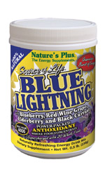 BLUE LIGHTNING POWDER PACKETS 20 PK 20 Packets from Natures Plus