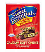 Sweet Essentials Soft Calcium 60 chews from NUTRITION NOW