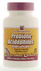 Probiotic Acidophilus 1 Billion CFU CDT 60 caplets from NUTRITION NOW