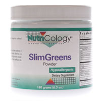 Slimgreens Powder 180 gm from NUTRICOLOGY/ALLERGY RESEARCH GROUP