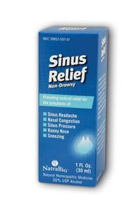 Sinus Relief 1 fl oz from NATRA-BIO/BOTANICAL LABS