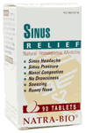 Sinus Relief 90 tabs from NATRA-BIO/BOTANICAL LABS