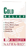 Cold Relief 90 tabs from NATRA-BIO/BOTANICAL LABS