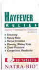 Hayfever Relief 90 tabs from NATRA-BIO/BOTANICAL LABS