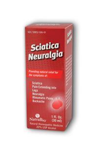 NATRA-BIO/BOTANICAL LABS: Sciatica Neuralgia Relief 1 fl oz