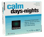 Calm Day/Night Homeopathic 48 tabs from NATRA-BIO/BOTANICAL LABS