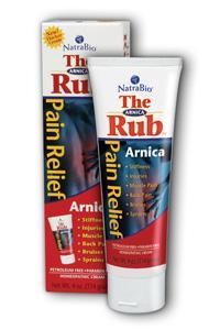 NATRA-BIO/BOTANICAL LABS: Arnica Cream 'The Rub' 4 oz