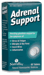 Adrenal Support 60 tabs from NATRA-BIO/BOTANICAL LABS