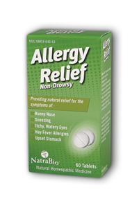 NATRA-BIO/BOTANICAL LABS: Allergy Relief 60 tabs