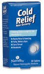 Cold Relief 60 tabs from NATRA-BIO/BOTANICAL LABS