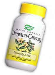 Damiana-Ginseng 100 caps from NATURE'S WAY