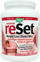 Metabolic ReSet Strawberry Shake 1.4 lb from NATURE'S WAY