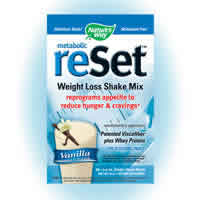 Metabolic ReSet Vanilla Shake 10 pkts from NATURE'S WAY