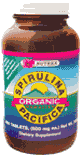 Organic Hawaiian Spirulina 500mg 100 tabs from NUTREX