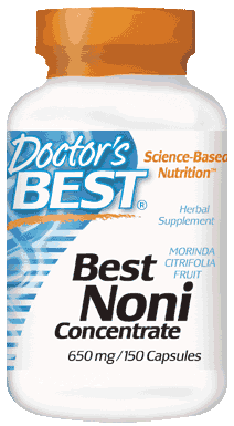Best Noni Concentrate (650 mg) 150C from Doctors Best
