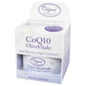 CoQ10 OliveVitale Age Recovery Night Treatment 2 oz from ORJENE ORGANICS