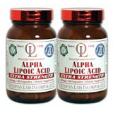 Alpha Lipoic Acid 200mg Twin Pack 60 + 60 caps from OLYMPIAN LABS