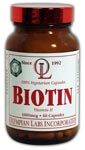 Biotin Vitamin H 1000mcg Dietary Supplements