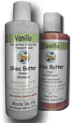 Shea Butter Conditioner Vanilla 6 fl oz from MODE DE VIE / GLOBAL NATURAL PRODUCTS