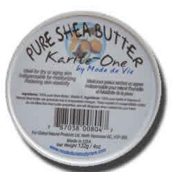 Karite-One 100% Pure Shea Butter 2 oz from MODE DE VIE / GLOBAL NATURAL PRODUCTS