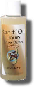 Karit'oil Vanilla 6 oz from MODE DE VIE / GLOBAL NATURAL PRODUCTS