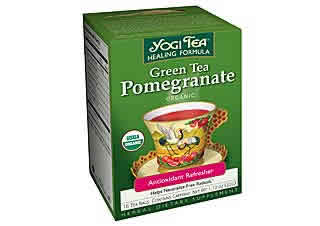 Green Tea Pomegranate 16 bags from YOGI TEAS/GOLDEN TEMPLE TEA CO