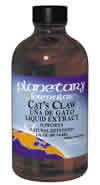 Cat's Claw Liquid Extract 1 fl oz from PLANETARY FORMULAS