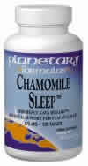 Chamomile Sleep 120 tabs from PLANETARY FORMULAS