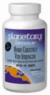 Horse Chestnut Vein Strength 42 tabs from PLANETARY FORMULAS