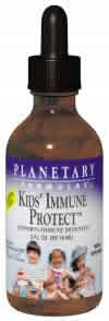 Kid's Immune Protect Liquid 4 fl oz from Planetary Formulas
