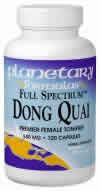 Full Spectrum Dong Quai Capsules 120 caps from PLANETARY FORMULAS
