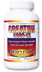 CREATINE 6000ES 510GM 510 GRAMS from MUSCLETECH