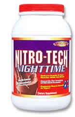 NITRO-TECH NIGHT TIME CHOC 2LB 2 LB from MUSCLETECH