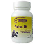 Antiox for Cats 10 mg 60 caps from PET NATURALS OF VERMONT