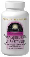 PhosphatidylSerine DHA Optimized 30 Veg Caps from SOURCE NATURALS