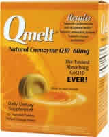 Qmelt Chewable CoQ10 30 Chews from Vital Basics Inc