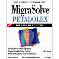 Migrasolve Petadolex 45 Softgel from RAINBOW LIGHT