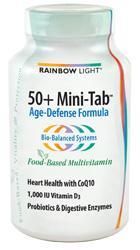 RAINBOW LIGHT: 50 Plus  Mini Tab Multivitamin 90 tabs