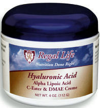 Hyaluronic Acid Cream 4 oz jar from REGAL LIFE